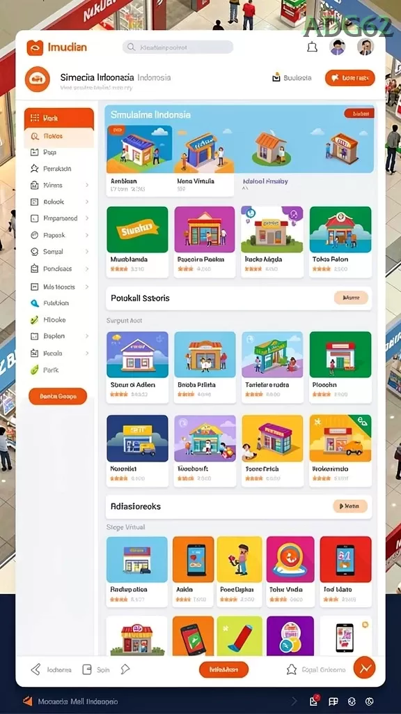 Cuplikan layar MUTASITOTO — menu navigasi